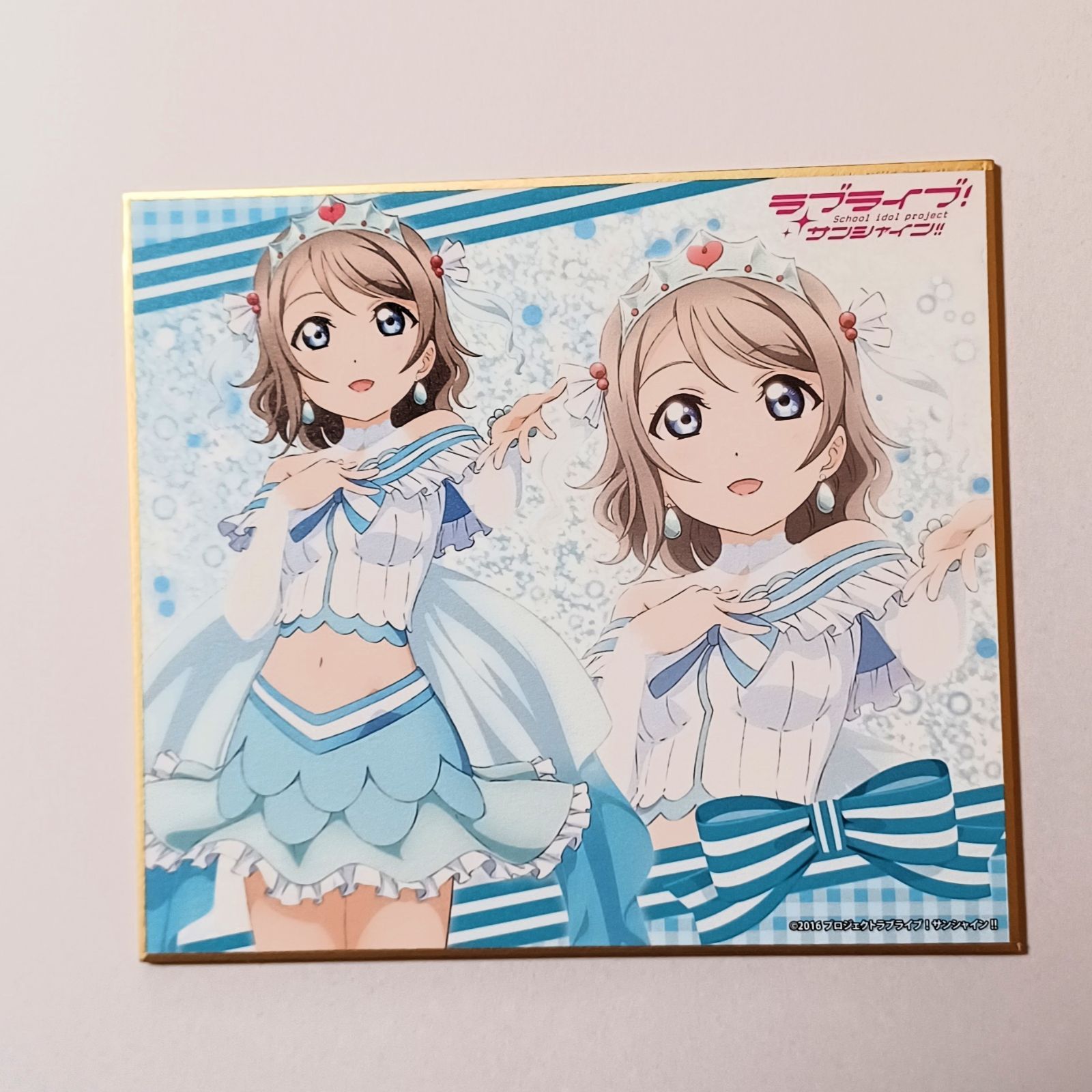 ラブカ　Aqours P＋　渡辺曜、松浦果南、黒澤ダイヤ 黒澤ダイヤ 渡辺曜 松浦果南 ラブライブ！ トレーディング ミニ