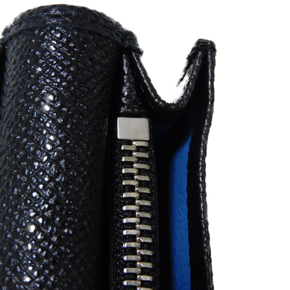 BVLGARI ブルガリ ブルガリマン ラージ ウォレット ロイヤルブルー 二  