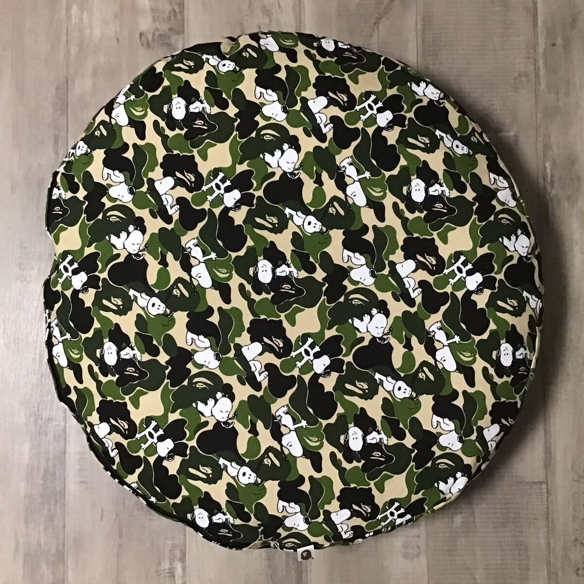 スヌーピー × BAPE ABC camo ビッグ クッション a bathing ape BAPE エイプ ベイプ アベイシングエイプ Big Cushion snoopy