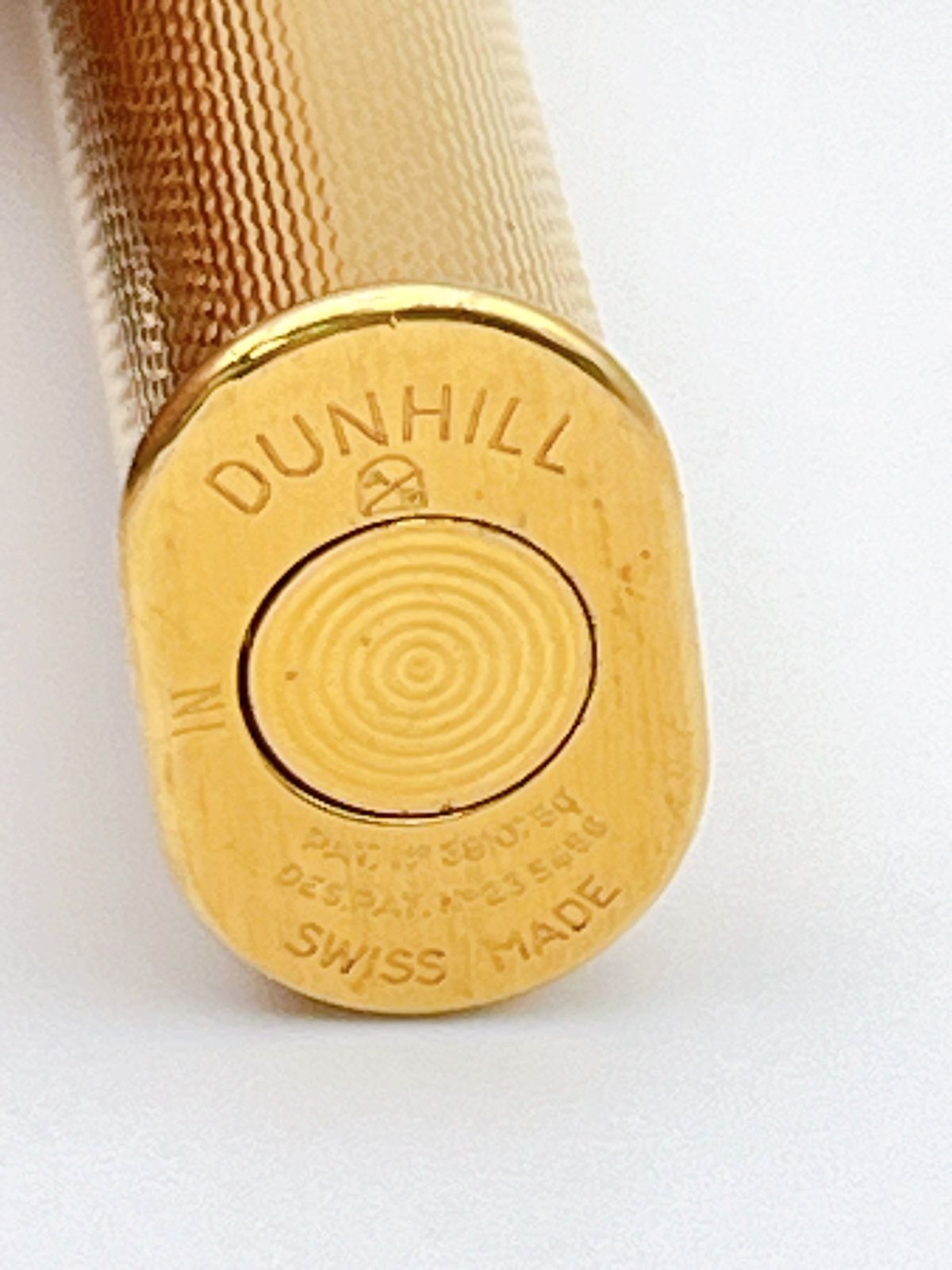 Dunhill/ダンヒル ガスライター スリムタイプ ゴールド PAT Dunhill/ダンヒル ガスライター スリムタイプ ゴールド PAT