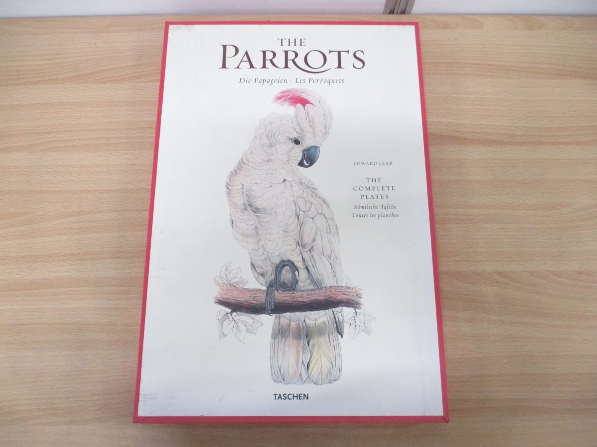 01)【同梱不可】The Parrots/Die Papagein-Les Perroquets 1830-1832/Edward Lear/Taschen/洋書/オウム/エドワード・リア/画集/絵画/A