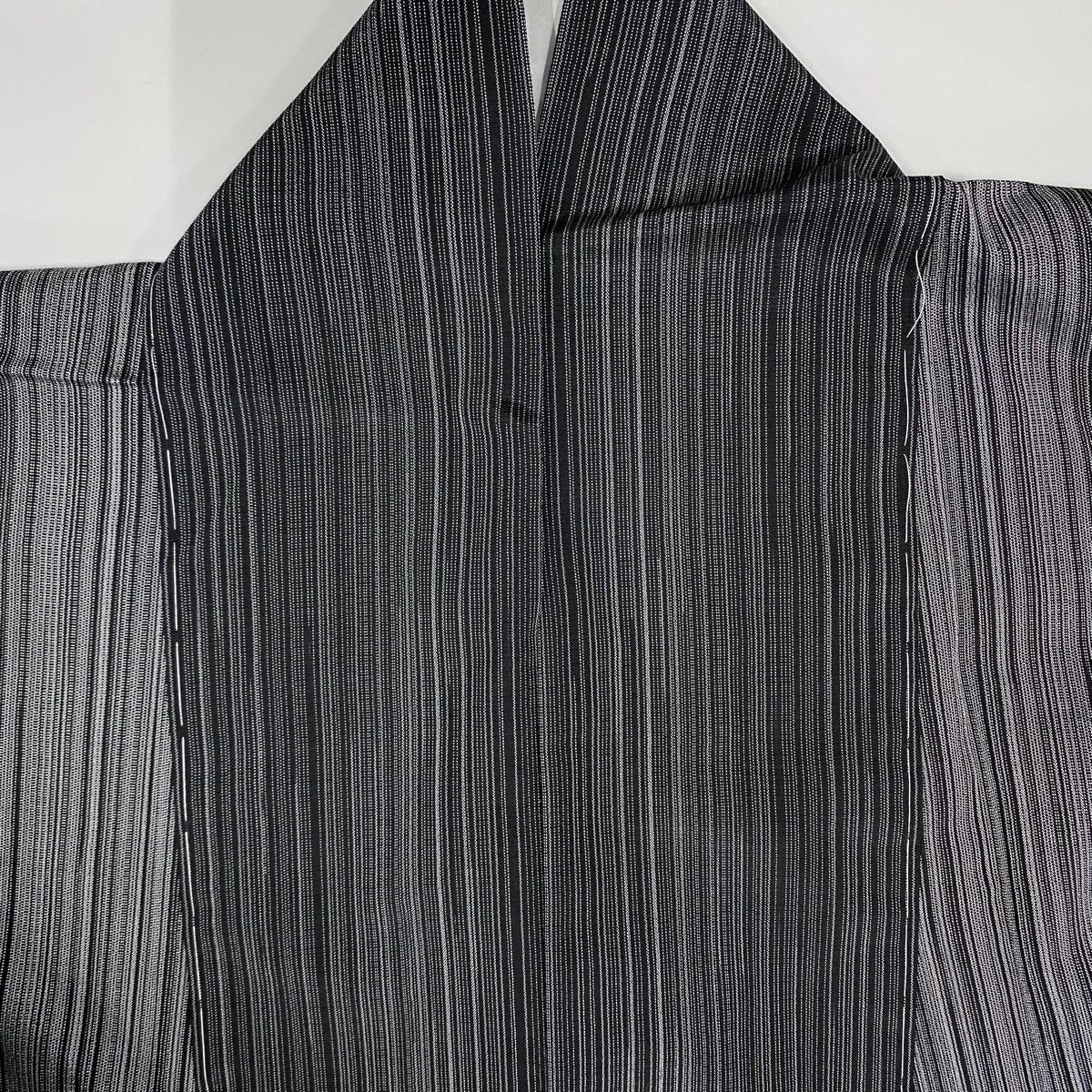 紬 身丈160.5cm 裄丈65.5cm 正絹 美品 秀品 【中古】（訪問着 身丈  