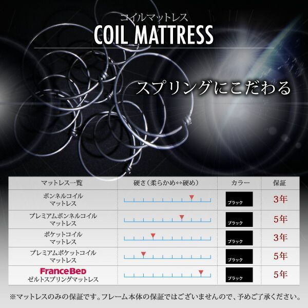 ブラックモダンベッド