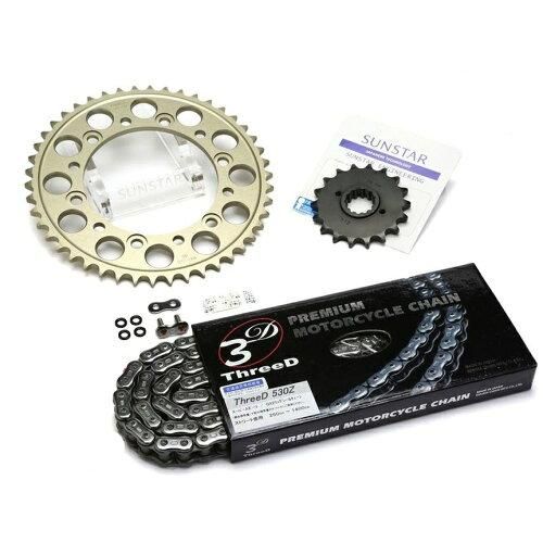 4営業日で発送 SUNSTAR サンスター スプロケット＆チェーンキット 品番 KE52942 CBR600RR サイズ 530