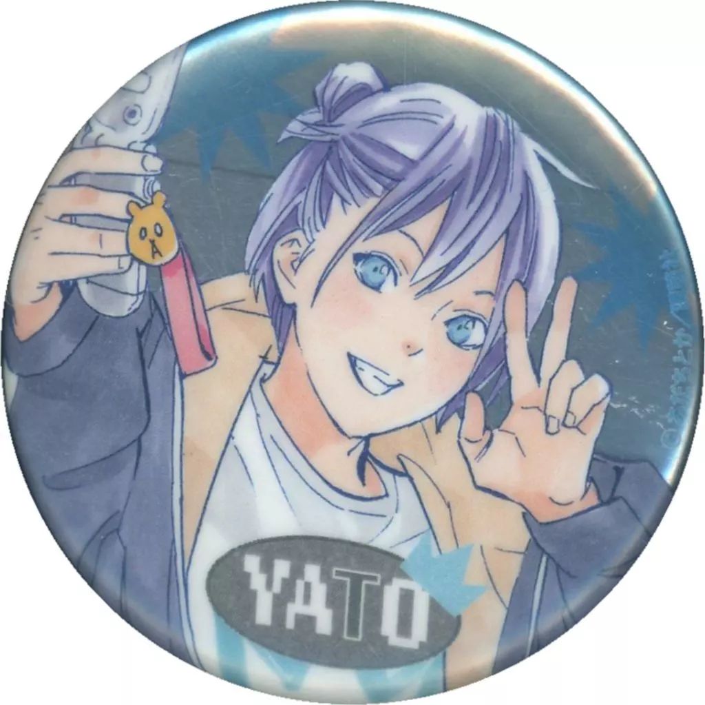 中古】バッジ・ビンズ 夜ト(描き下ろし) 缶バッジ 「楽天コレクション