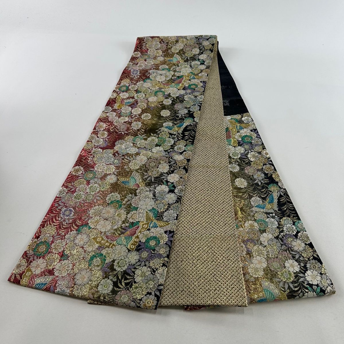 【秀品 美品振袖＋袋帯 2点セット】 74－1033 秀品 美品振袖＋袋帯 2点セット】 74－1033 - メルカリ