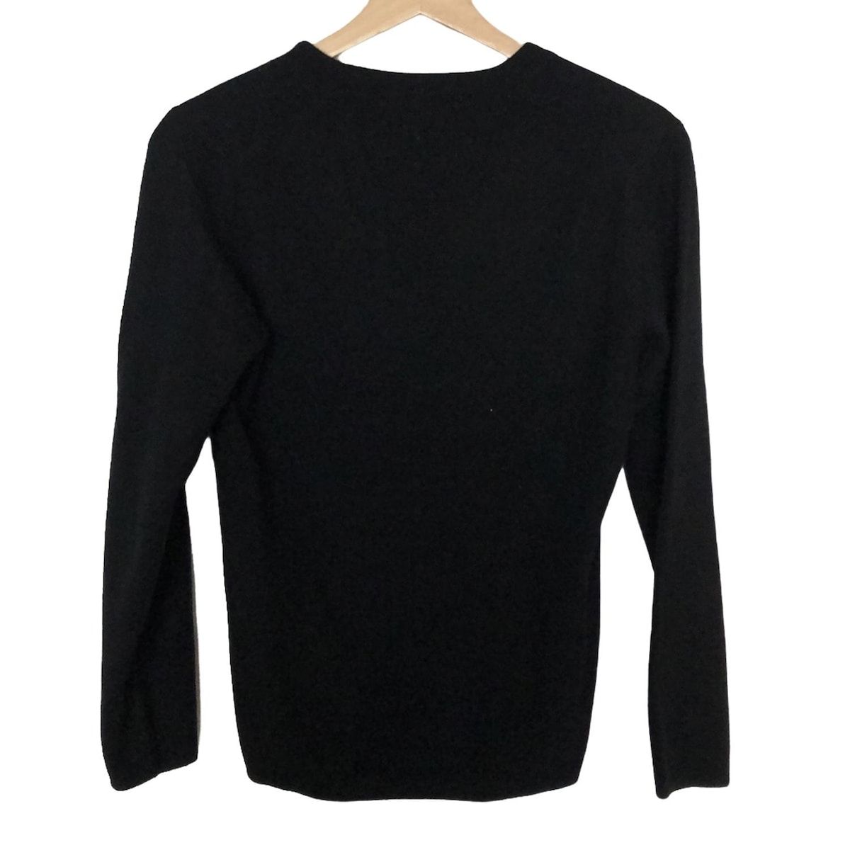 【超美品】バーバリーロンドン カシミヤ ドライバーズニット ブラック M バーバリー ロンドン ニットセーター ブラック M 美品