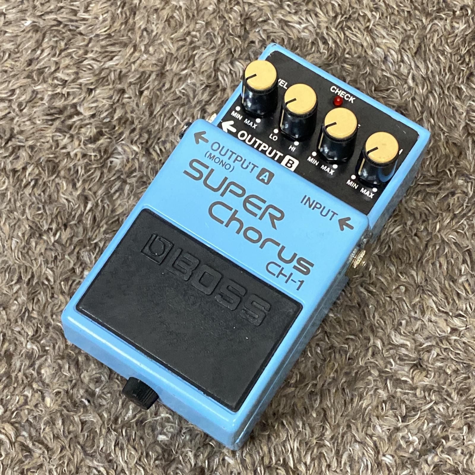 BOSS CH-1 Super Chorus アナログ回路期 ピンクラベル BOSS SUPER