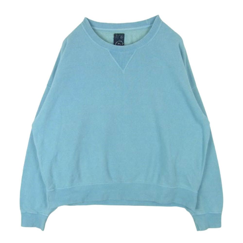 visvim スウェット ネイビー トレーナー サイズ3 ヴィズビム ブルー