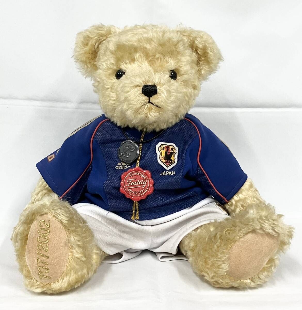 認定書付き】HERMANN ハーマン・テディ サッカー日本代表チーム JFA