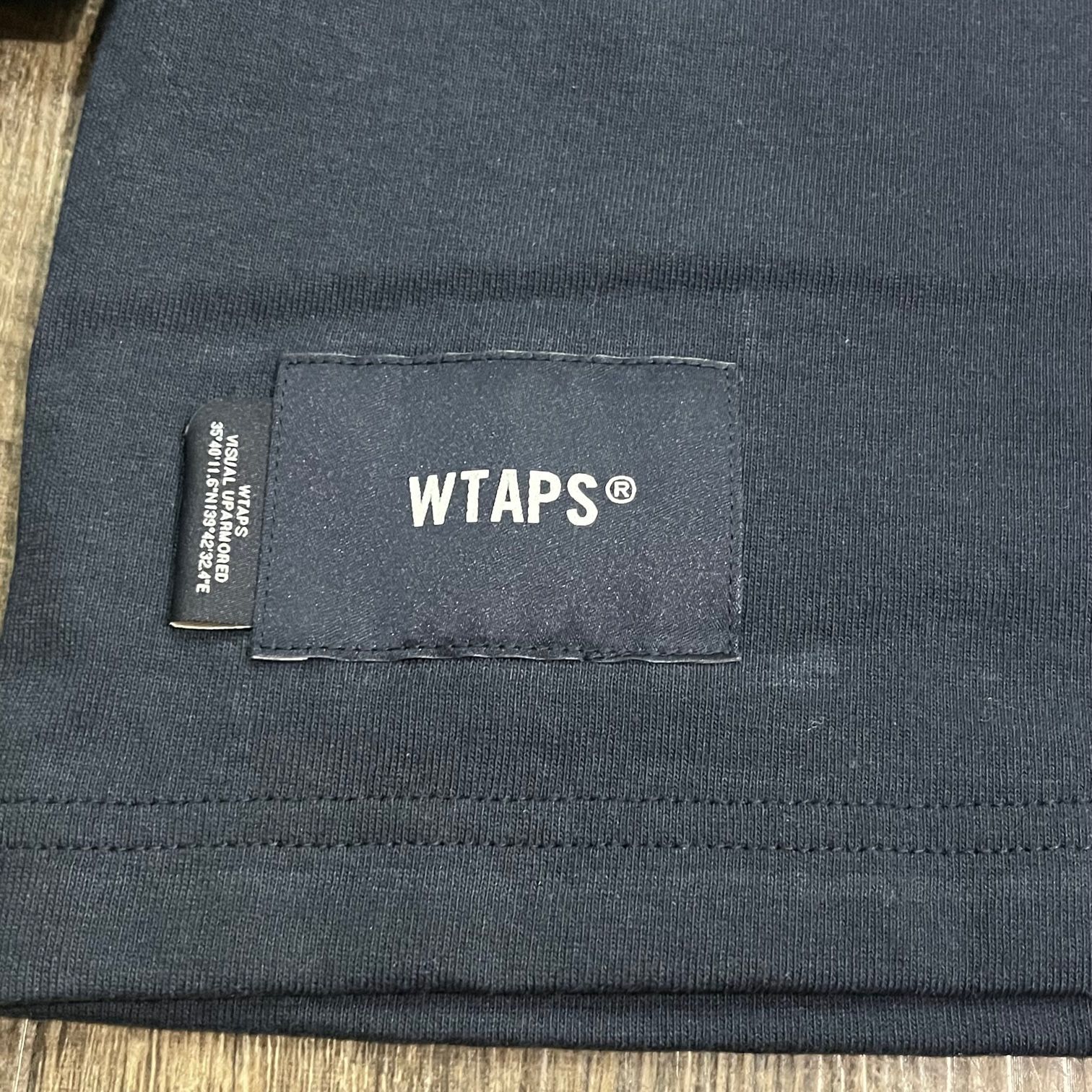 新品 WTAPS 23AW COLLEGE LS カレッジロゴ カットソー ダブルタップス