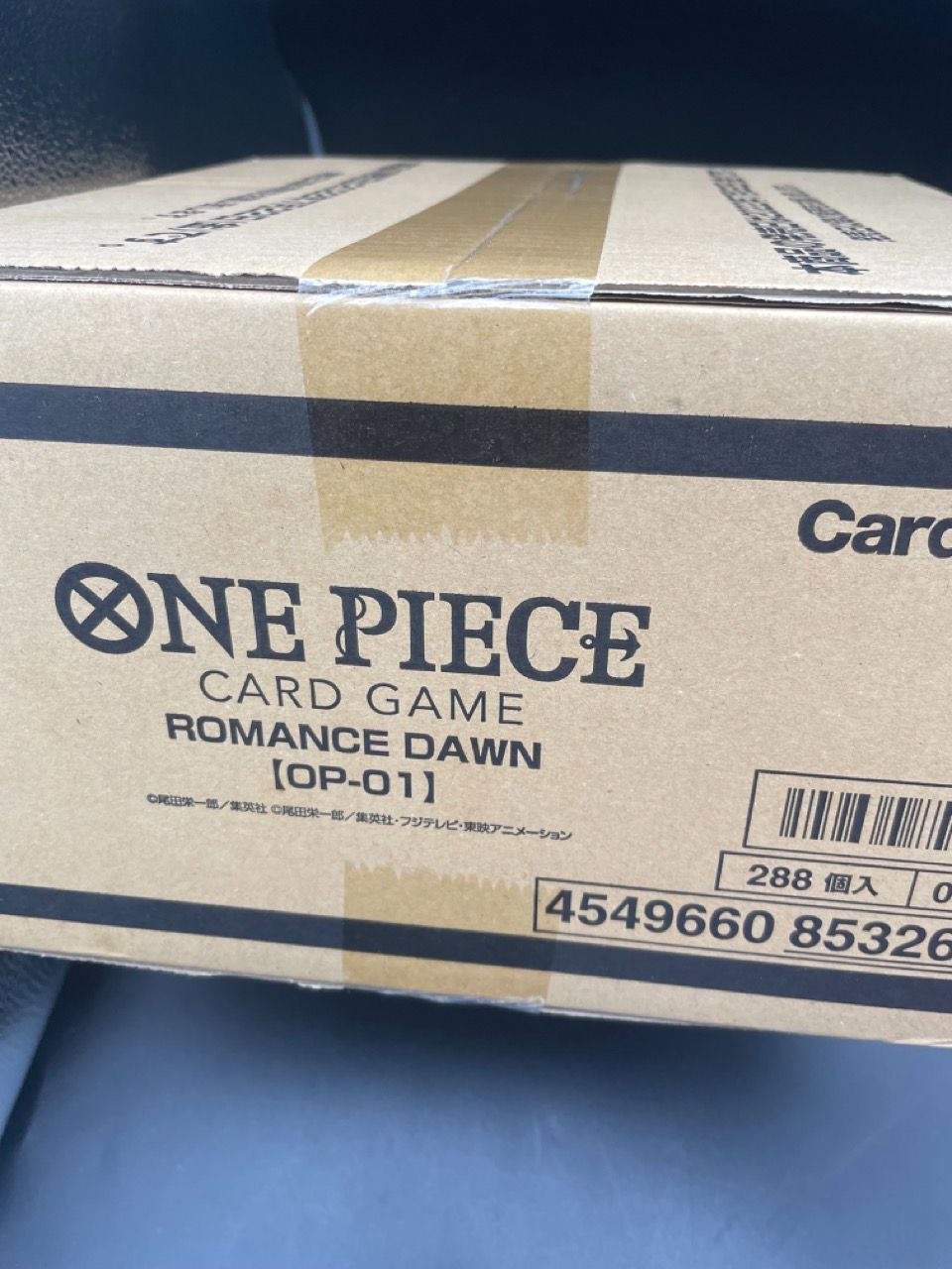 ONE PIECE カードゲーム ロマンスドーン OP-01 未開封カートン 12box ROMANCE DAWN