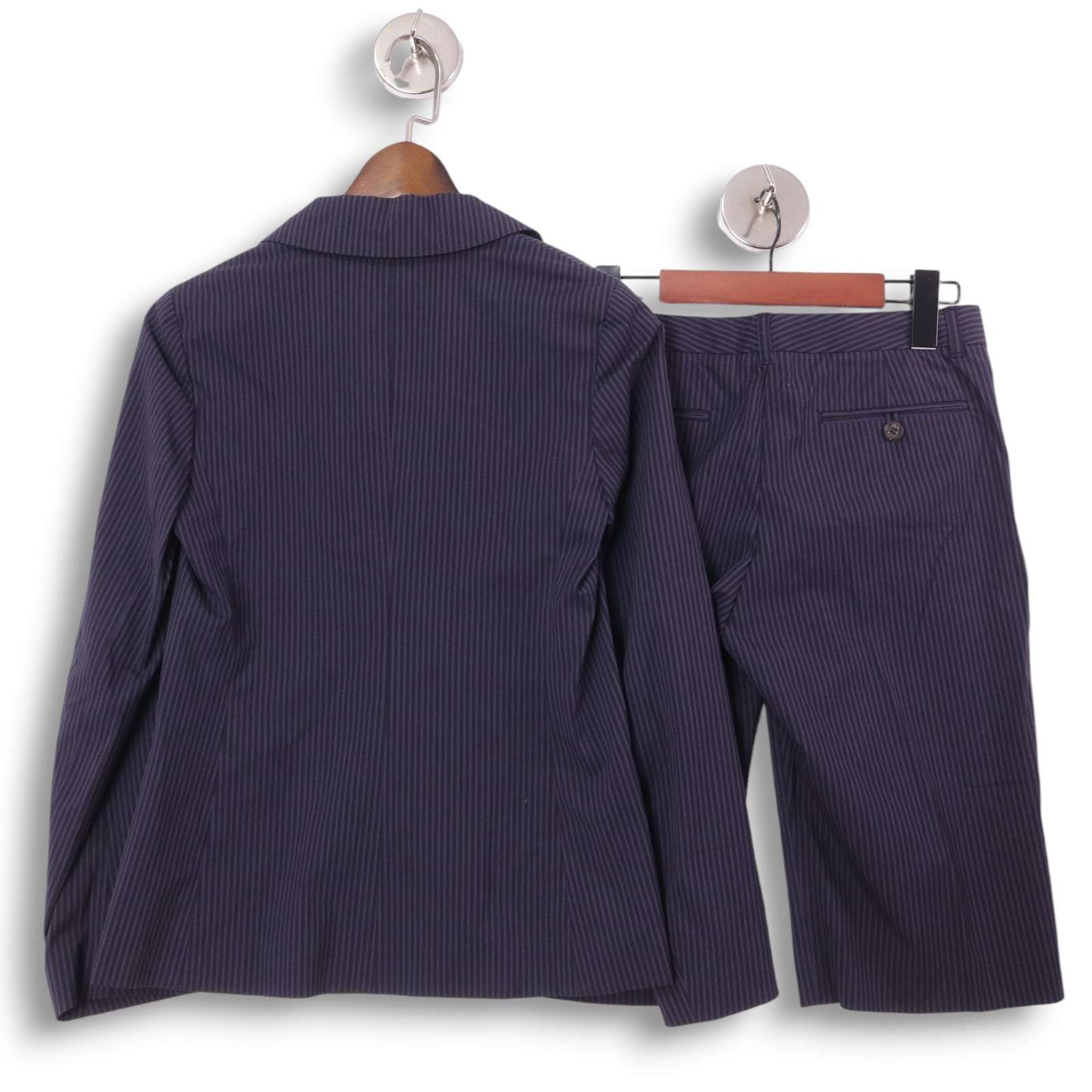 MY0088■Theory■セオリー 美品 パンツスーツ サイズ0 ストライプ 美品☆ Theory セオリー 春夏♪ ストライプ柄 セットアップ