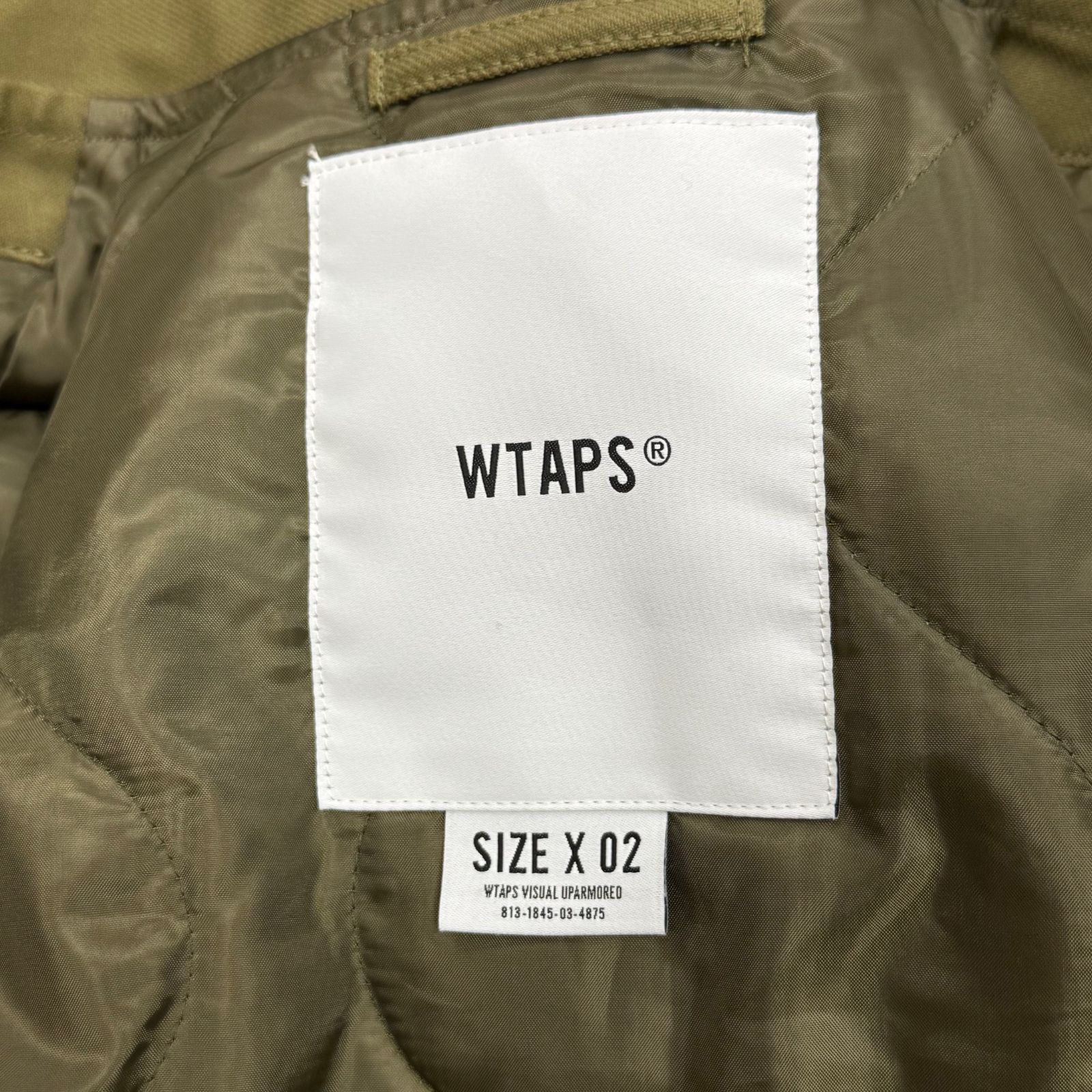 参考上代77000円 未使用品 WTAPS 24AW SMOCK / COAT / COTTON. SERGE 