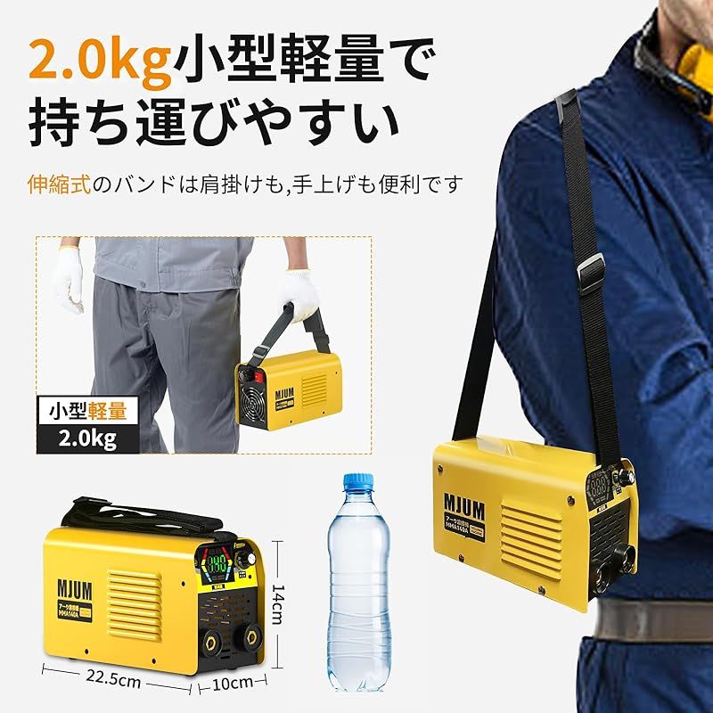 電流調整＆電圧自動調整 定格使用率60％