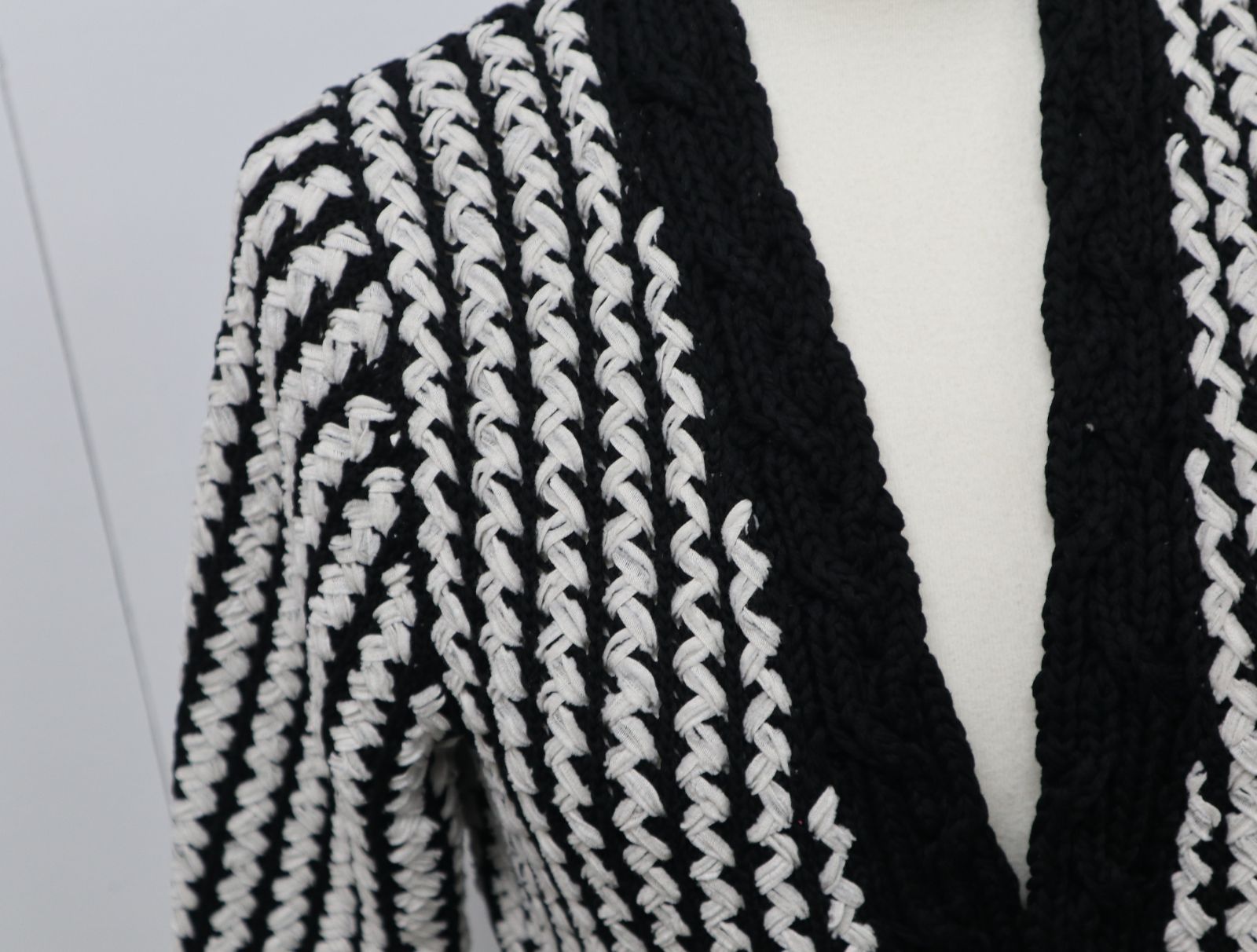 CHANEL シャネル   カーディガン・ボレロ シャネル CHANEL P58549 K07658 サイズ36 コットン ニット カーディガン シャネル CHANEL P58549 K07658 サイズ36 コットン ニット