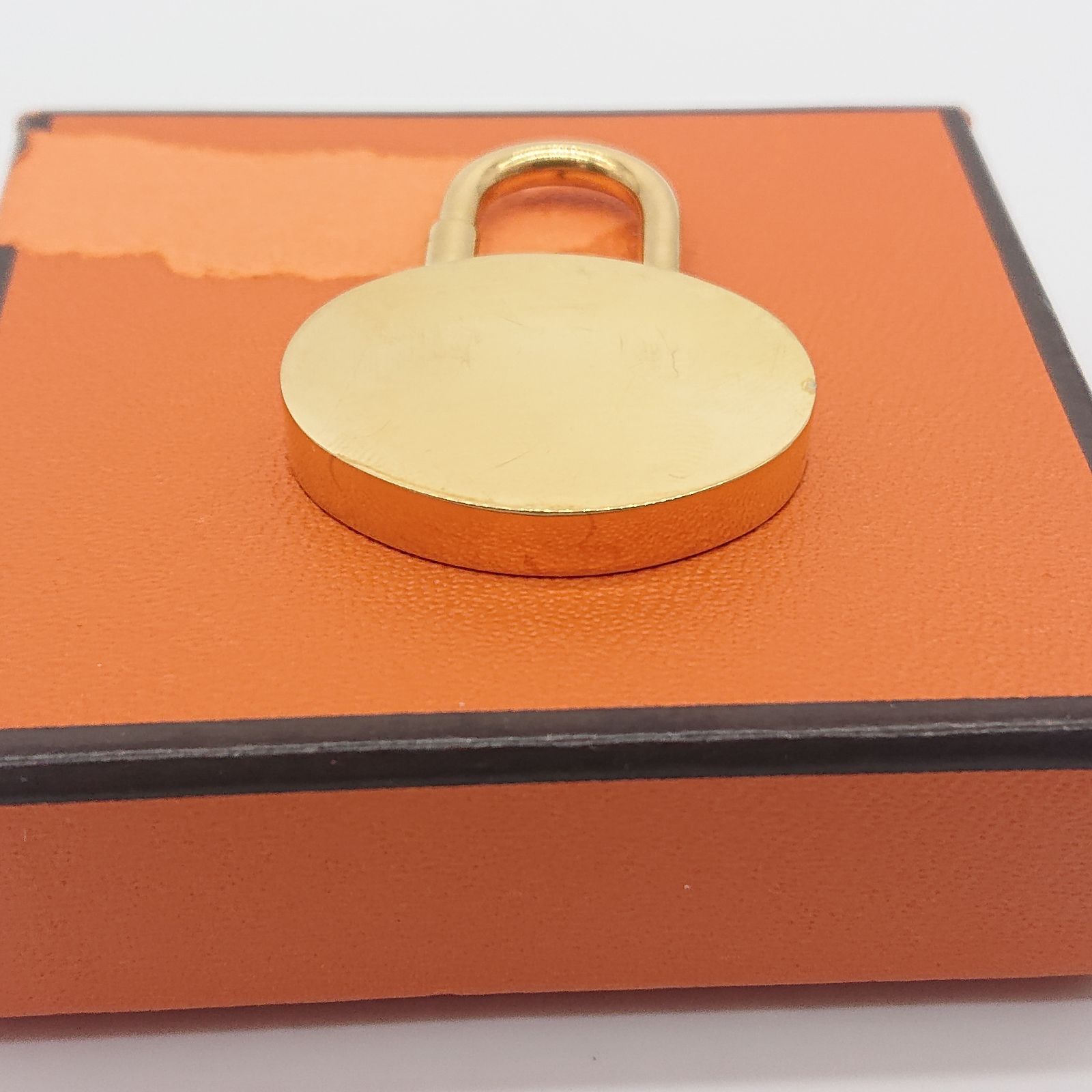 HERMES エルメス カデナ パドロック 地中海 2003年限定モデル