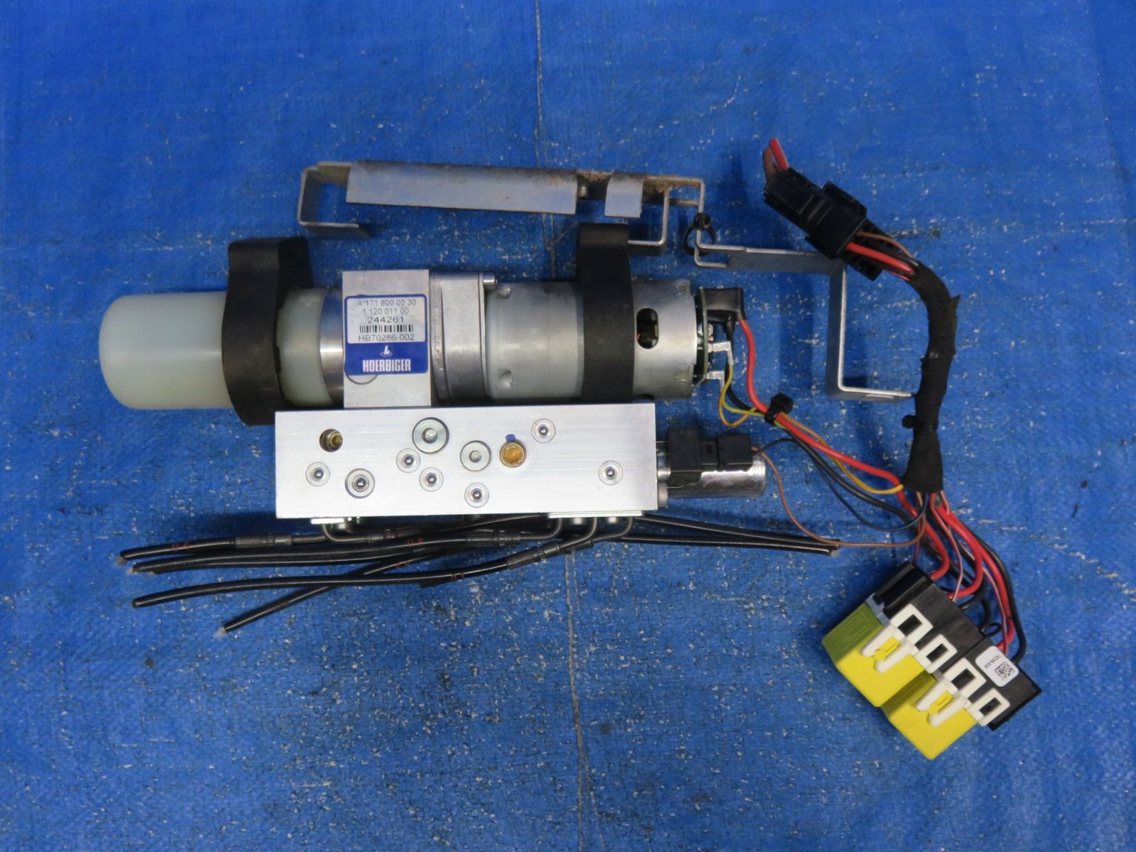 LA7029 ベンツ SLK350 R171 コンバーチブルトップ 電動ルーフ モーター 純正 HB70286-002 A1718000030 SLK280 SLK55 2004-2011