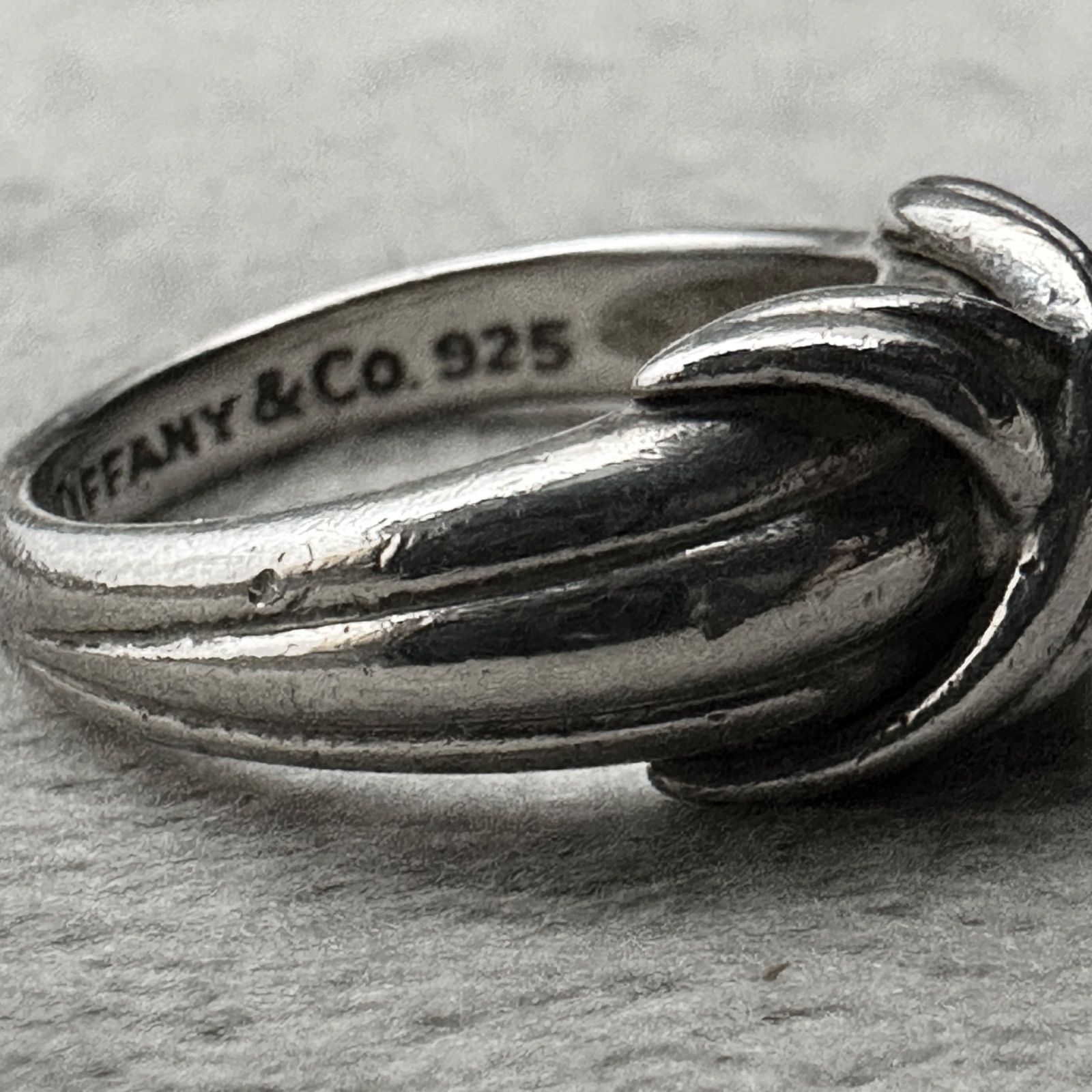 TIFFANY＆CO ティファニー 約12号 シグネチャー クロス リング