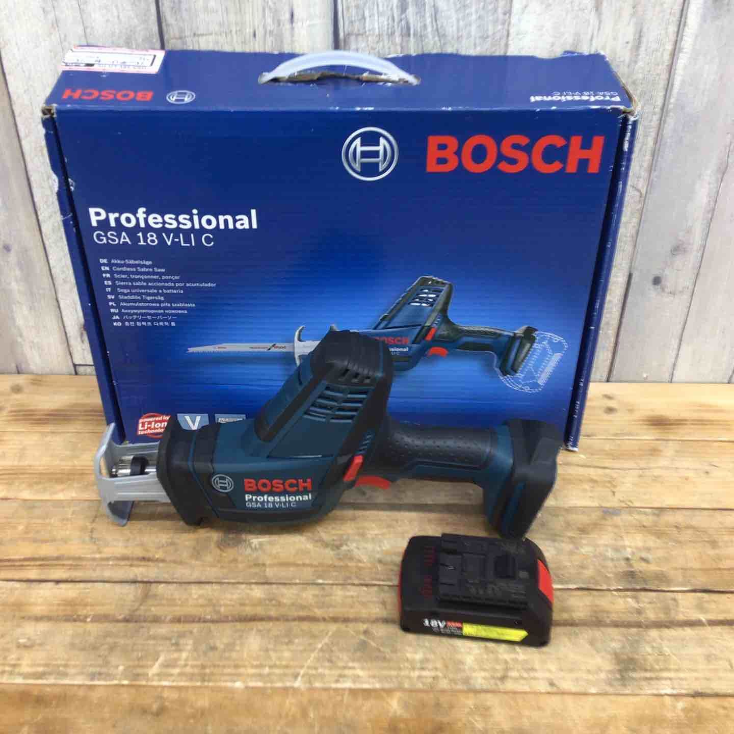 ボッシュ コードレスセーバーソー GSA18V-LIC 東大和店
