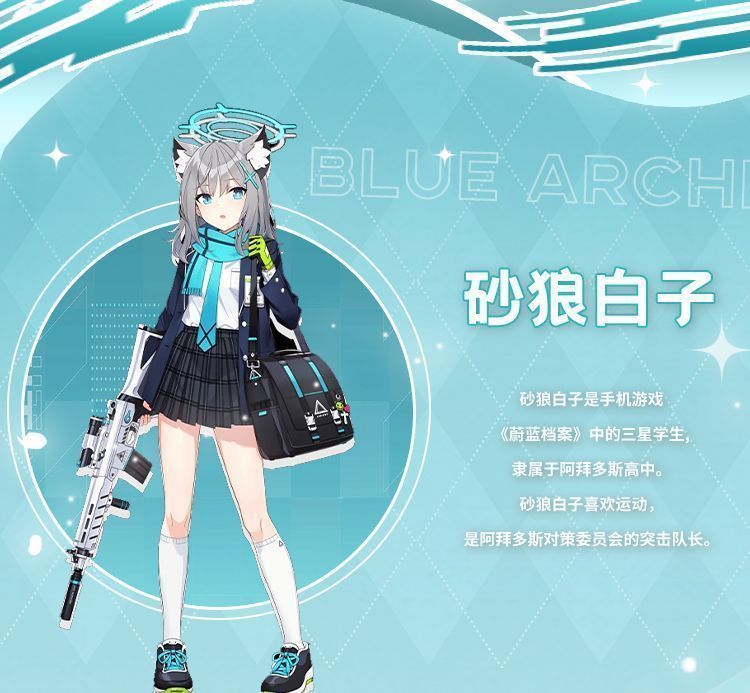新品未使用【ブルーアーカイブ】 Blue Archive 砂狼シロコ（Sunaookami