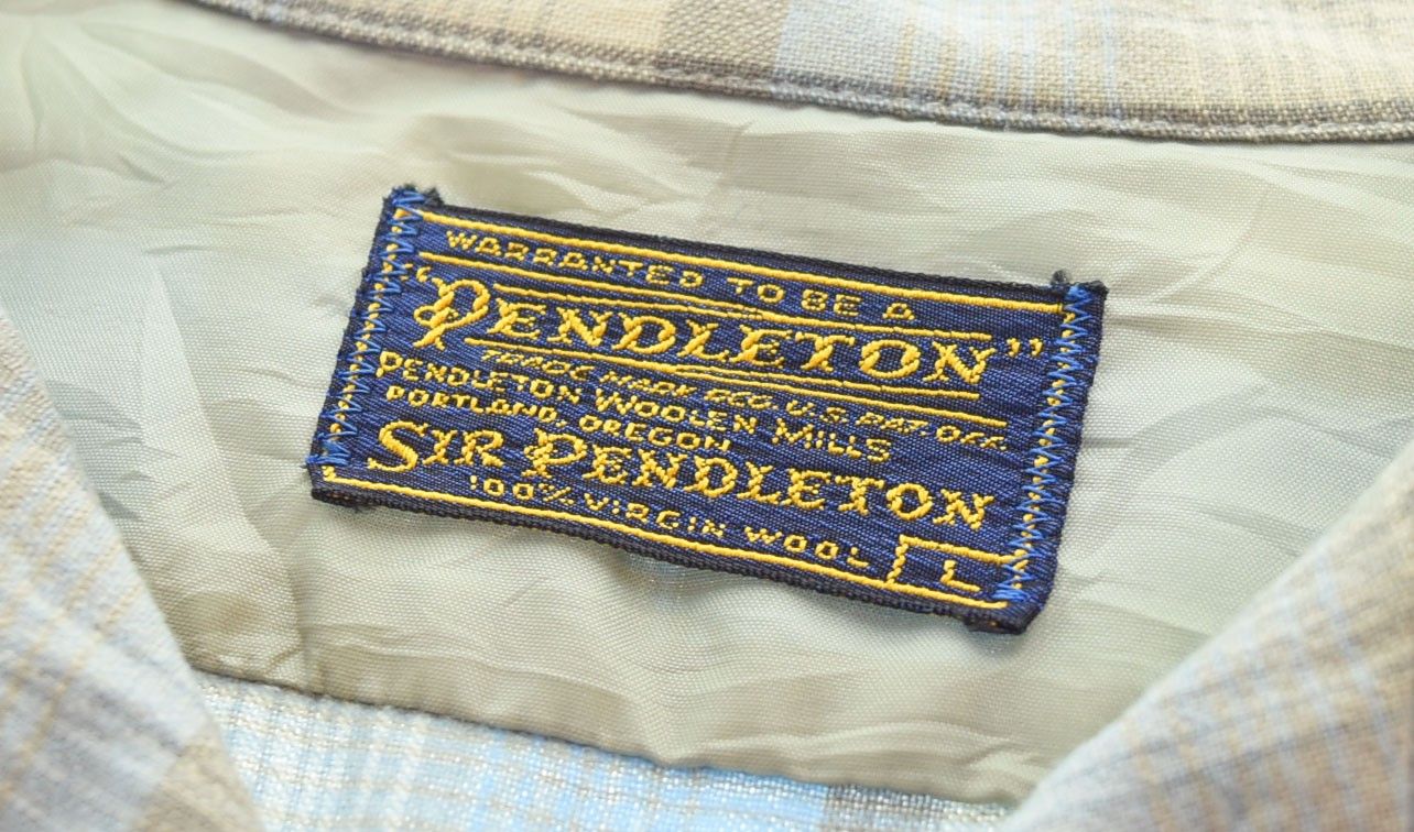 ペンドルトン PENDLETON 50s~60s SIR PENDLETON サーペンドルトン