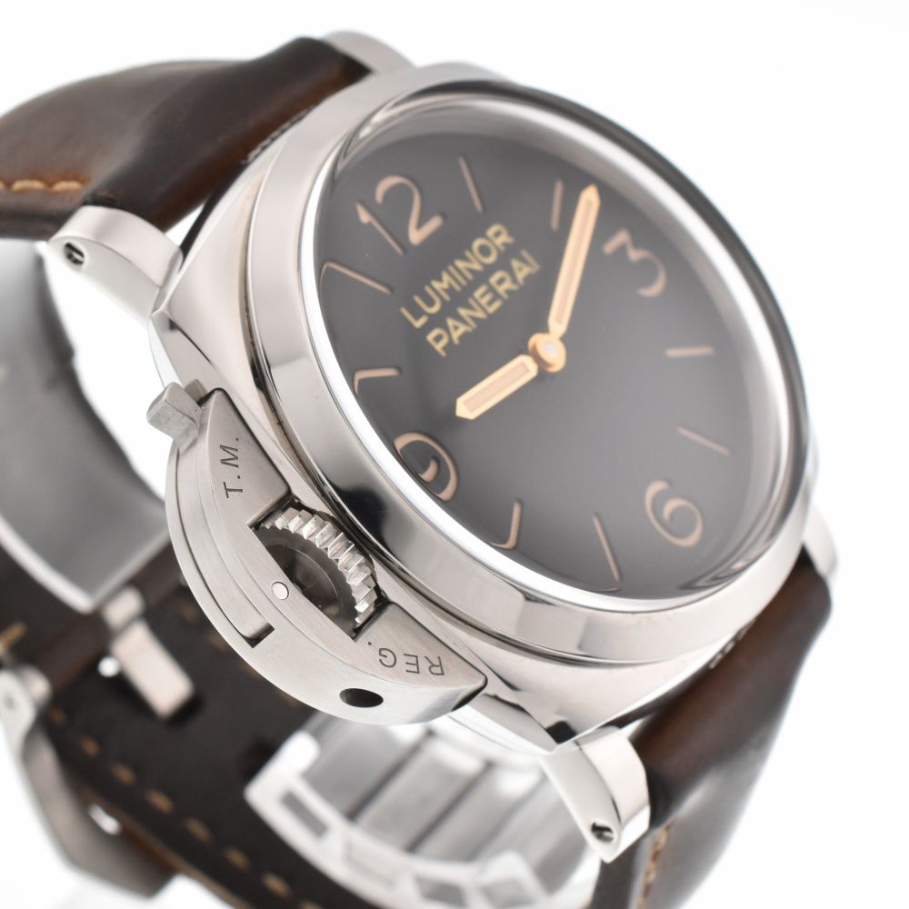 パネライ PANERAI PAM00557  ルミノール1950  レフトハンド 手巻き メンズ美品箱付き K#131669