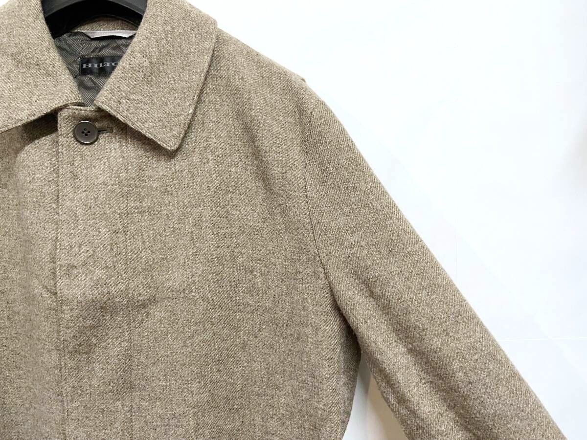 HILTON Lanificio di Pray｜ヒルトン ウールカシミヤ ステンカラー