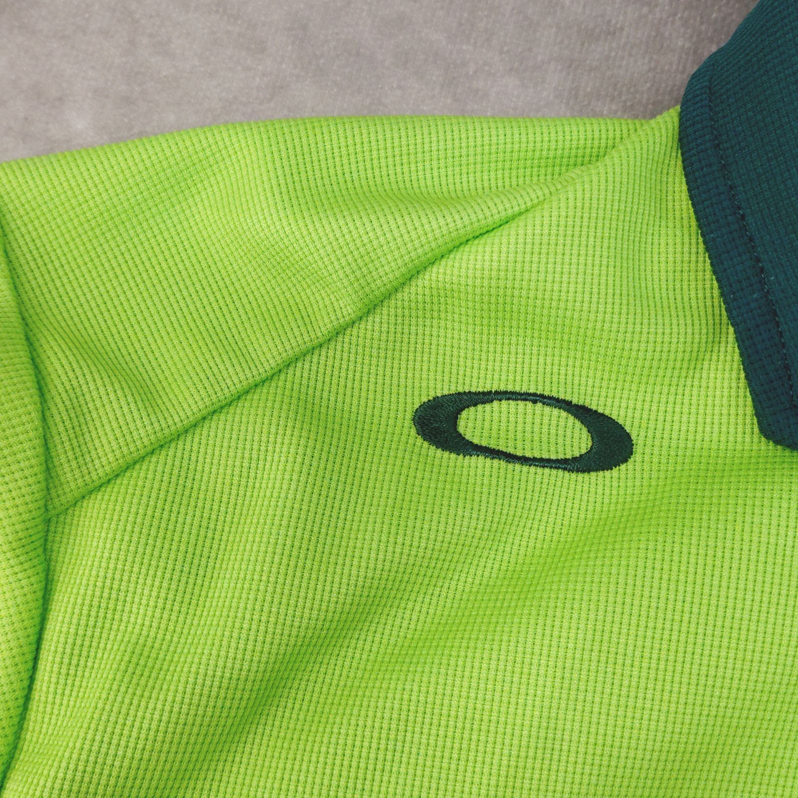 OAKLEY Oakley XL サイズ ポロシャツ ゴルフウェア スポーツ 黄