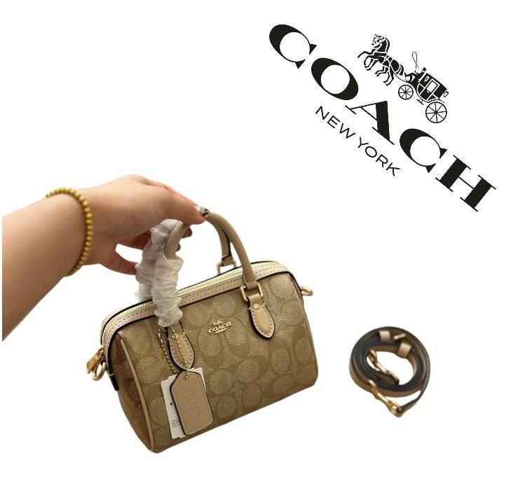 コーチ バッグ ショルダーバッグ COACH ラグジュアリー シグネチャー ローワン サッチェル アウトレットレディース ブランド【新品未使用】 -  メルカリ