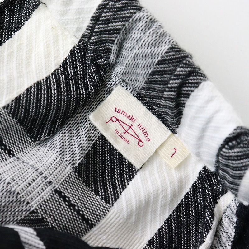 美品 タマキニイメ tamaki niime 玉木新雌 nica pants hoso ニカパンツ