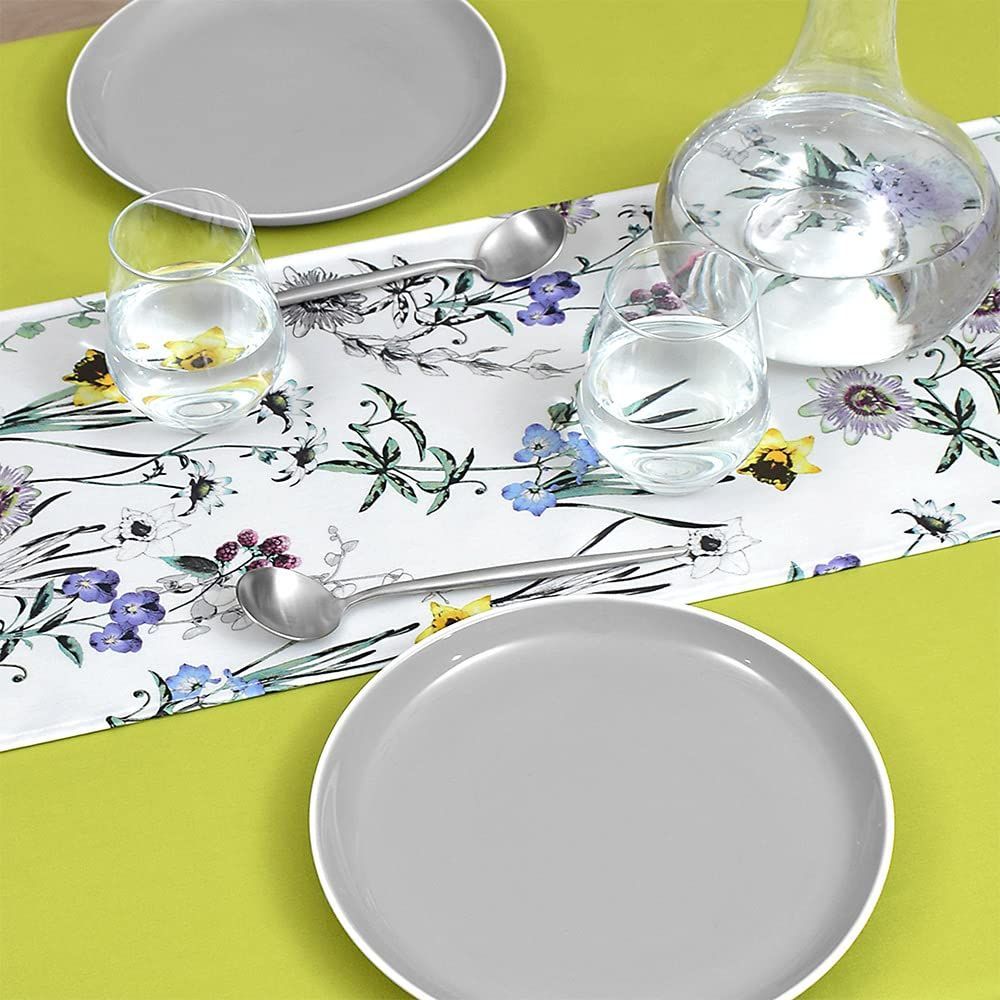テーブルランナー ラミネート 防水 北欧 テーブルセンター 210cm 拭ける 花柄 ボタニカル スタイルデコール W2700630 - メルカリ