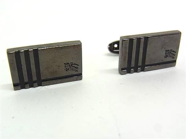 【美品】Burberry モノグラム　カフスボタン 美品】Burberry モノグラムカフスボタン