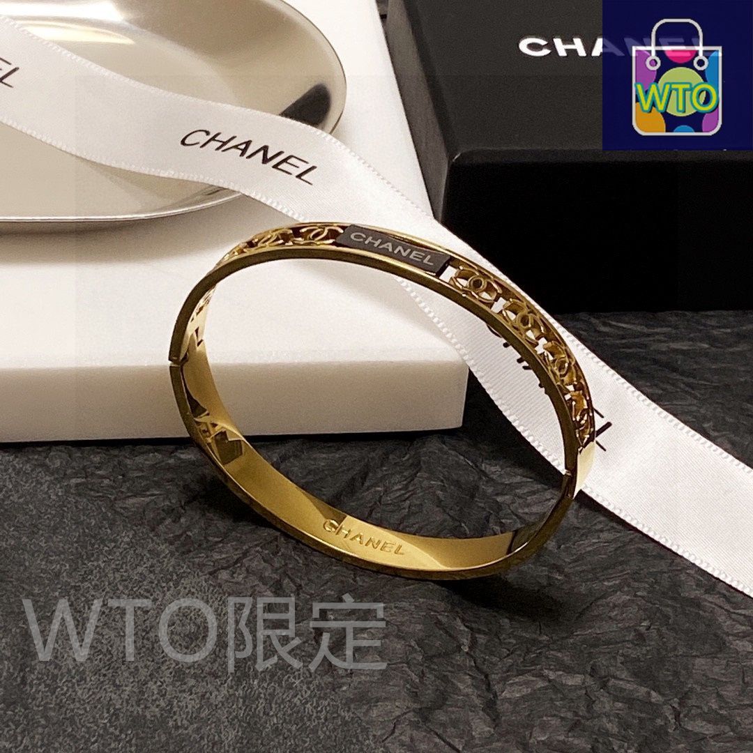 今日特価】Chanel シャネル オープンワーク ブレスレット - メルカリ