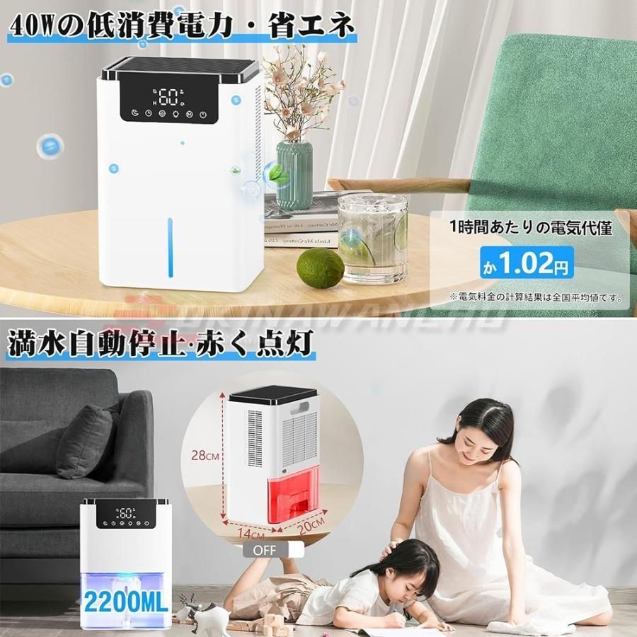 自動除霜機能 タイマー機能