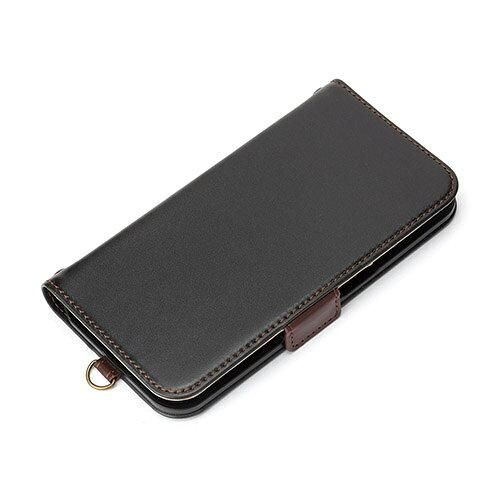 【新品・5営業日で発送】PGA iPhone 15 Pro フリップカバー BK(PG-23BFP02BK)