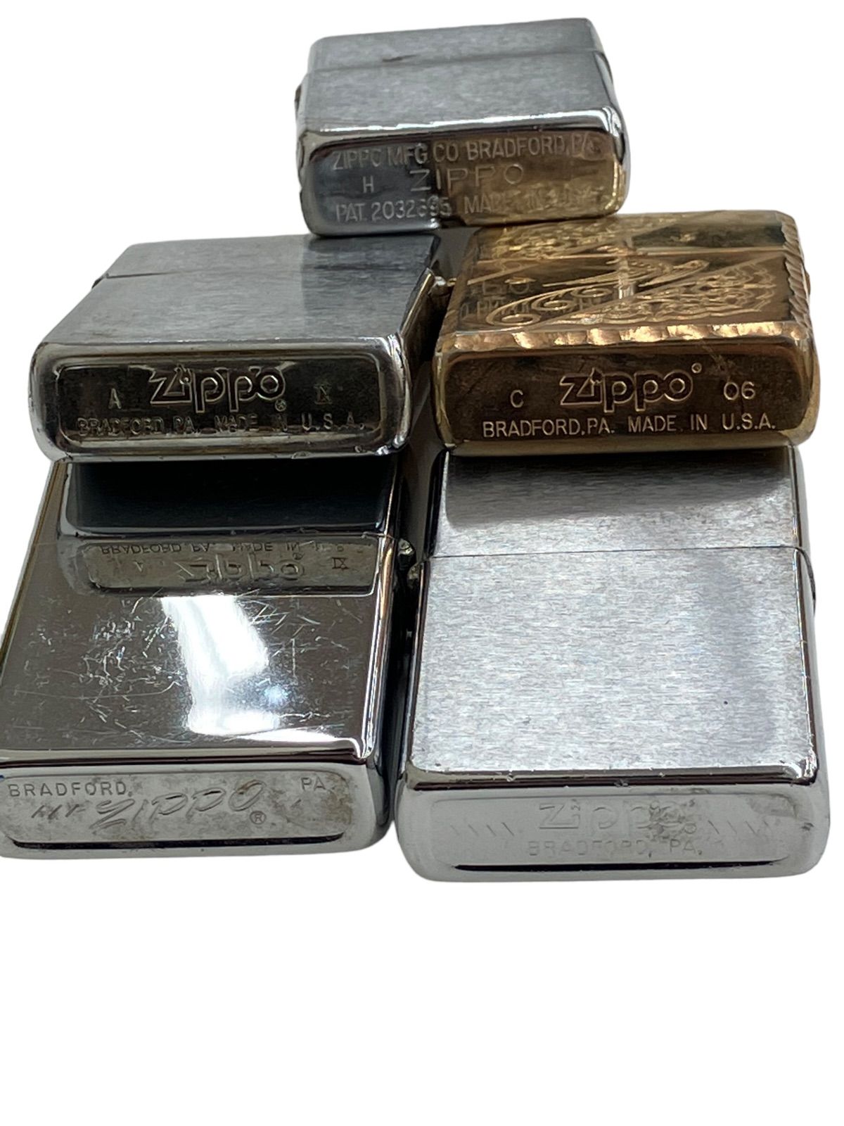 ZIPPO ジッポー 5個まとめ売り まとめ商品 ☆動作未確認☆ - メルカリ