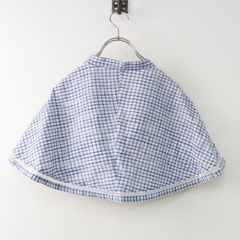 【美品】ASEEDONCLOUD ショート丈ブラウス/ ブルー、水色 美品】ASEEDONCLOUD ブラウス/ ブルー、水色