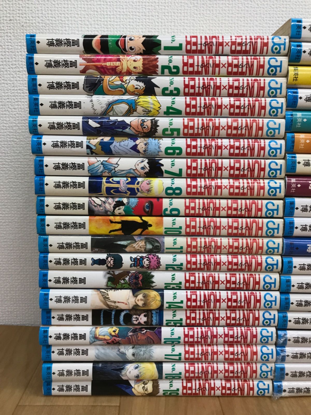 HUNTER×HUNTER ハンターハンター 1〜38巻 全巻セット まとめ売り ☆⑩