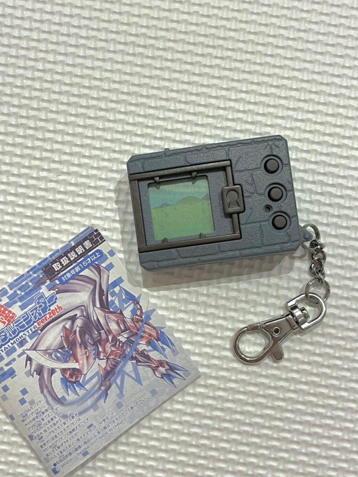 作動・機能OK！デジモン デジタルモンスター Ver.1 赤色 ケース