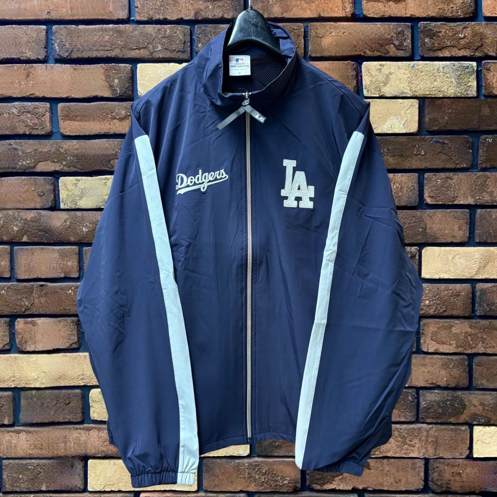 MLB/ロサンゼルス・ドジャース ナイロン裏メッシュフルジップ
