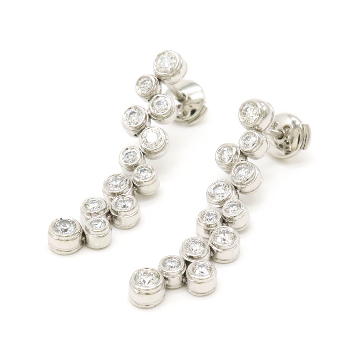 TIFFANY&Co. ティファニー バブル ピアス スウィング Pt950  