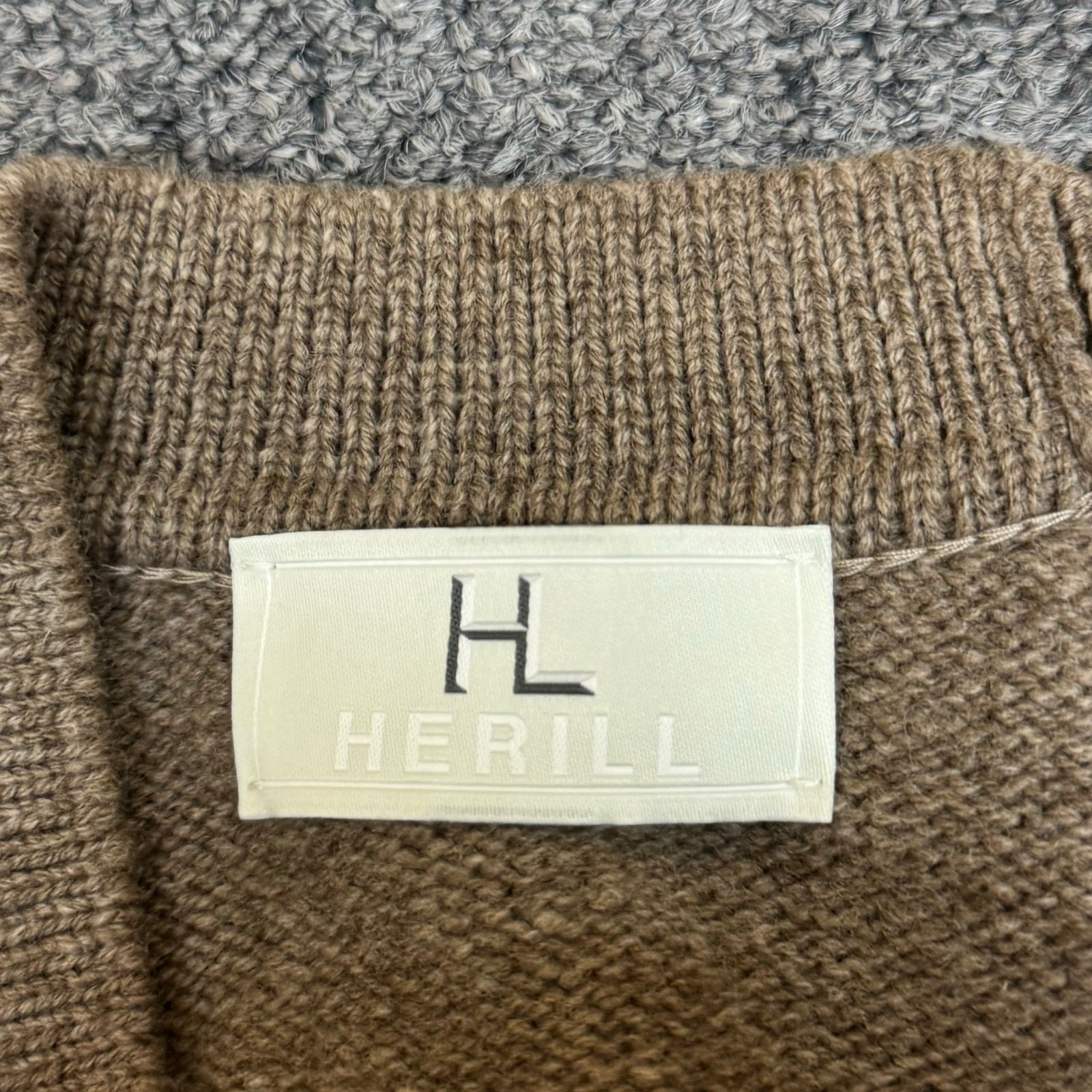 HERILL ヘリル ブラックシープ カーディガン