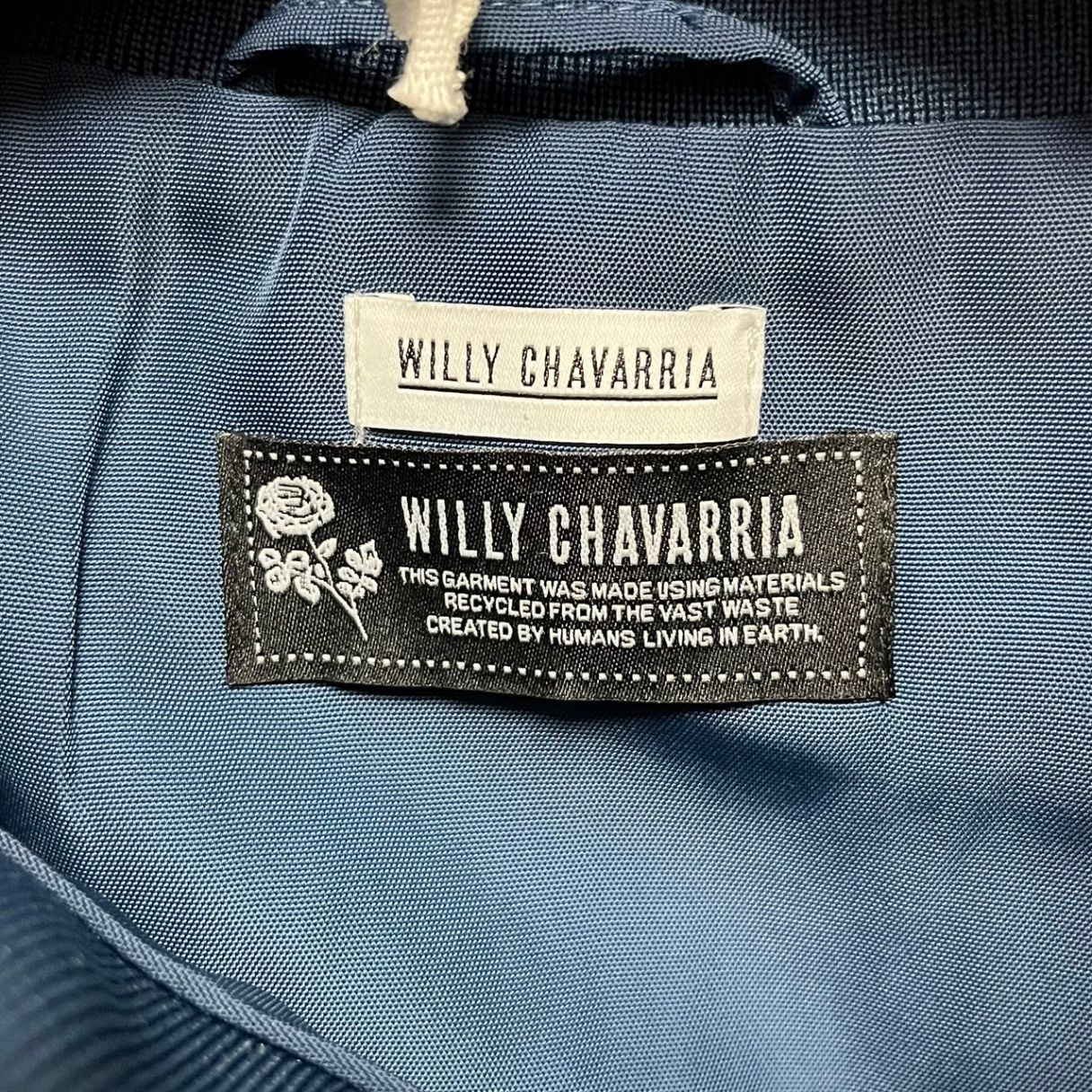 【美品】 willy chavarria スタジャン L navy 21aw Men's Willy Chavarria Knit Track Jacket Dark Marine – Slam Jam®