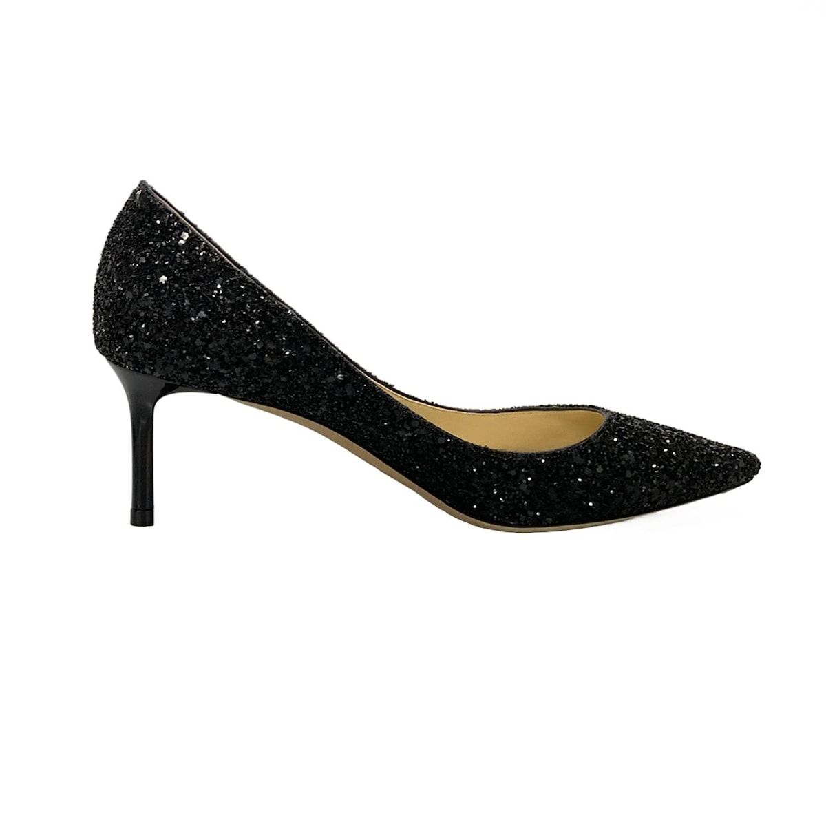 JIMMY CHOO ジミーチュウ　パンプス　黒　361/2 Jimmy Choo ジミー・チュウ パンプス エナメル 黒 34 - メルカリ