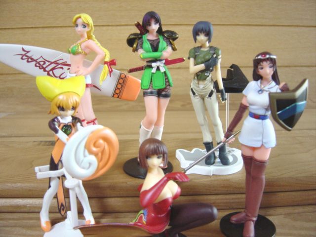 ♯Bsl12JDナムコリアルフィギュアギャルズ編5フルコンプ全9種 ♯Bsl12JDナムコリアルフィギュアギャルズ編5フルコンプ全9種の