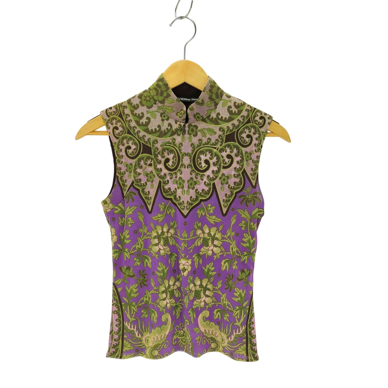 ヴィヴィアンタム VIVIENNE TAM CHINOISERIE CHINESE MESH SHIRT TOP レディース 0