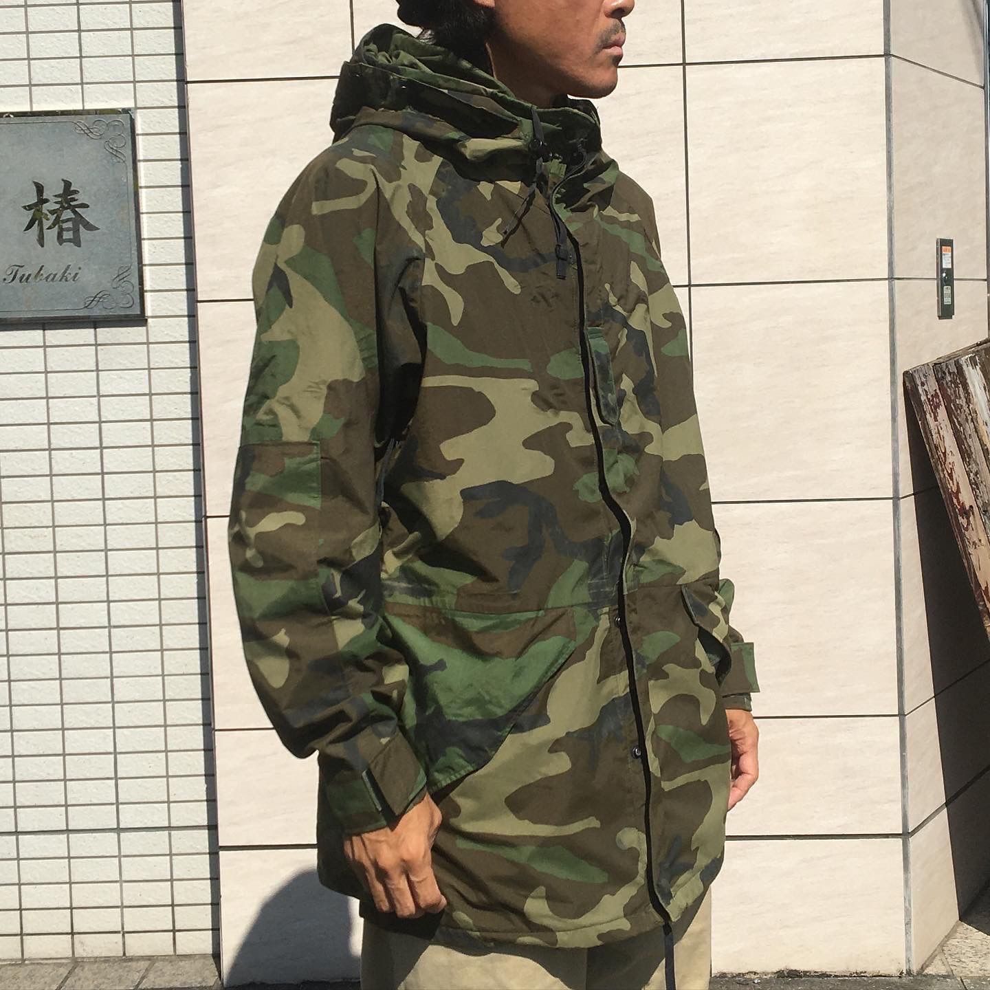 90's【U.S.ARMY】初期型 米軍 ECWCS Gen1 Goretex Parka ゴアテックス 防水 ウッドランド ミリタリーマウンテンパーカー US-US-M Long