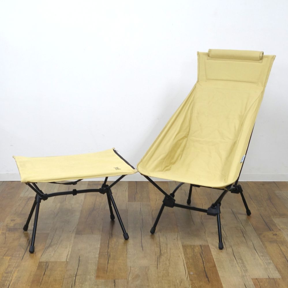 ヤバイッス DOD アウトドアチェア ベージュ 付属クッション付き DOD