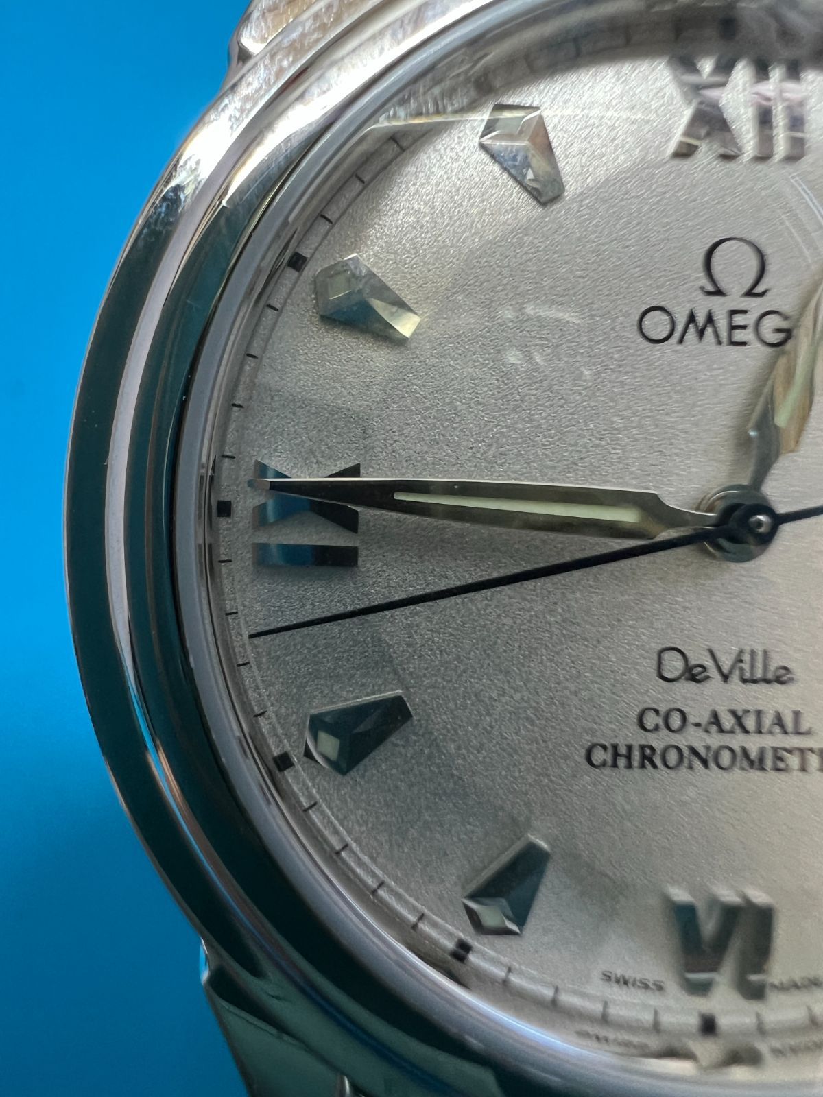 オメガ OMEGA 超希少 超美品 デビル コーアクシャル 自動巻き 男女兼用 